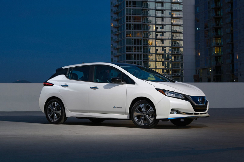 Электромобиль Nissan Leaf e+ проезжает без подзарядки 365 км